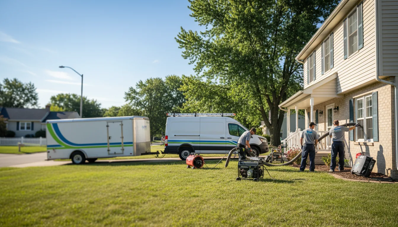 Flooded Basement Restoration And Cleanup With Repair in Gem, KS near me